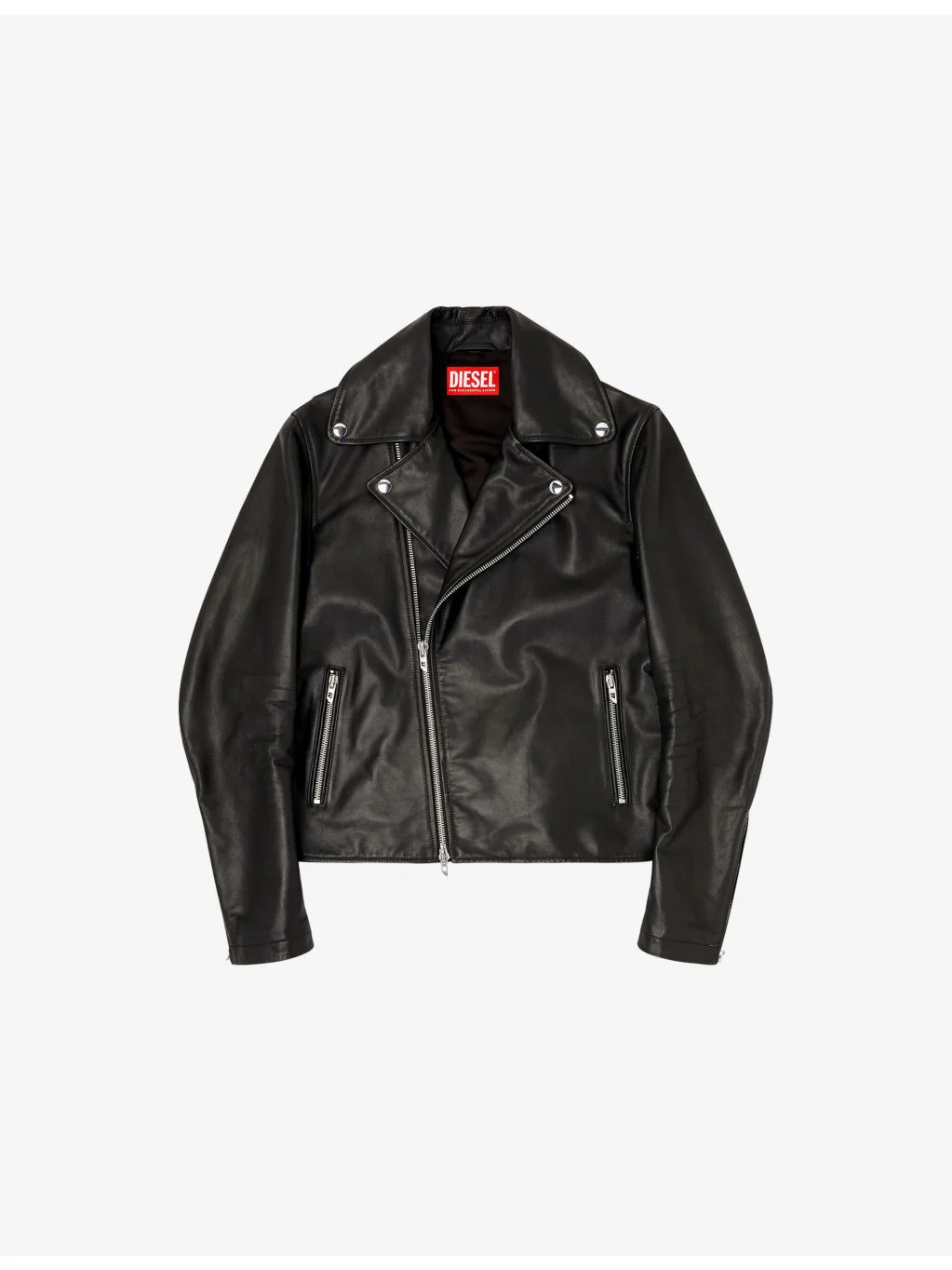 L-Eo-Wrd Waxed Leather Jacket - 1