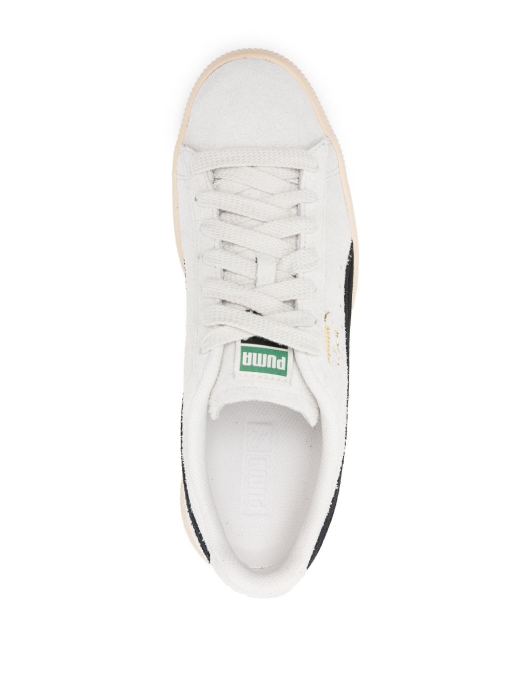 CLYDE HAIRY SUEDE "White" - 4