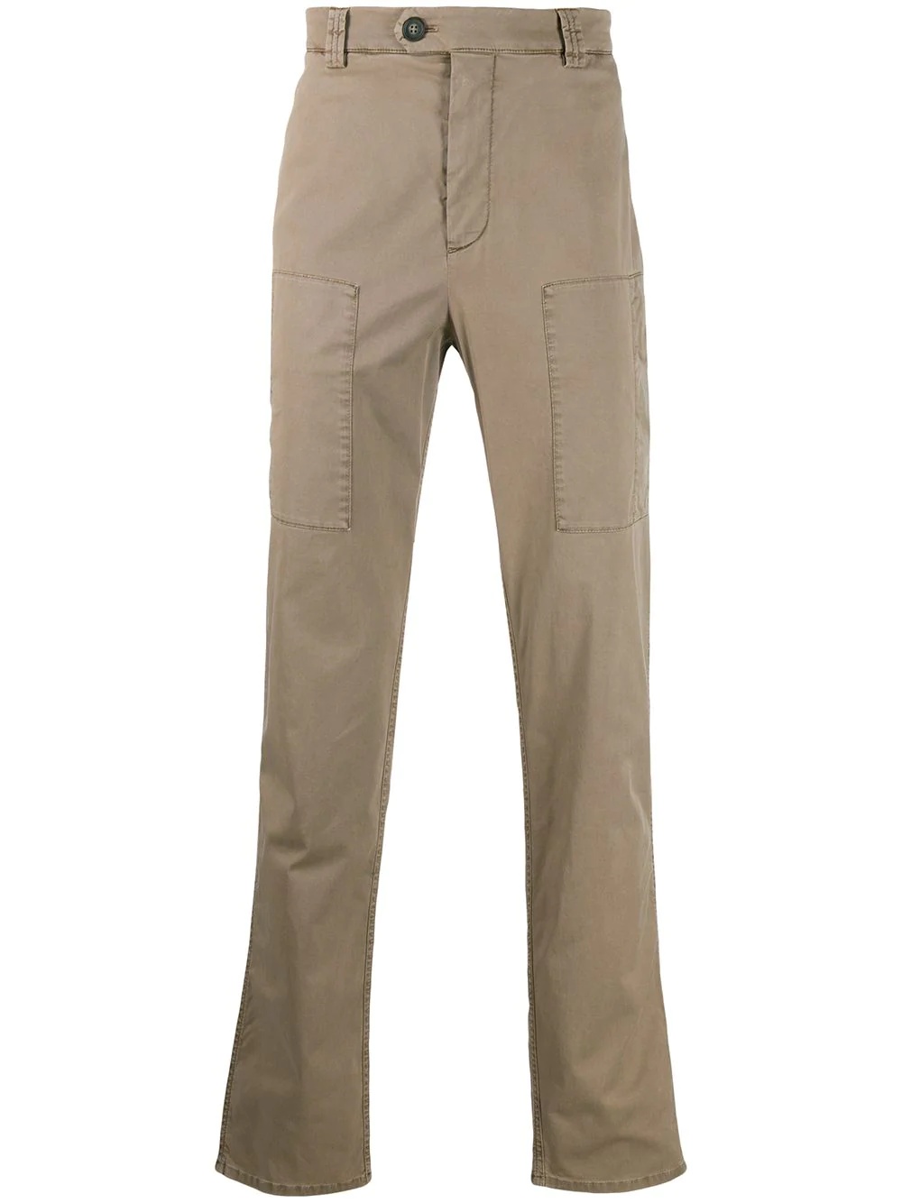 long straight leg trousers - 1