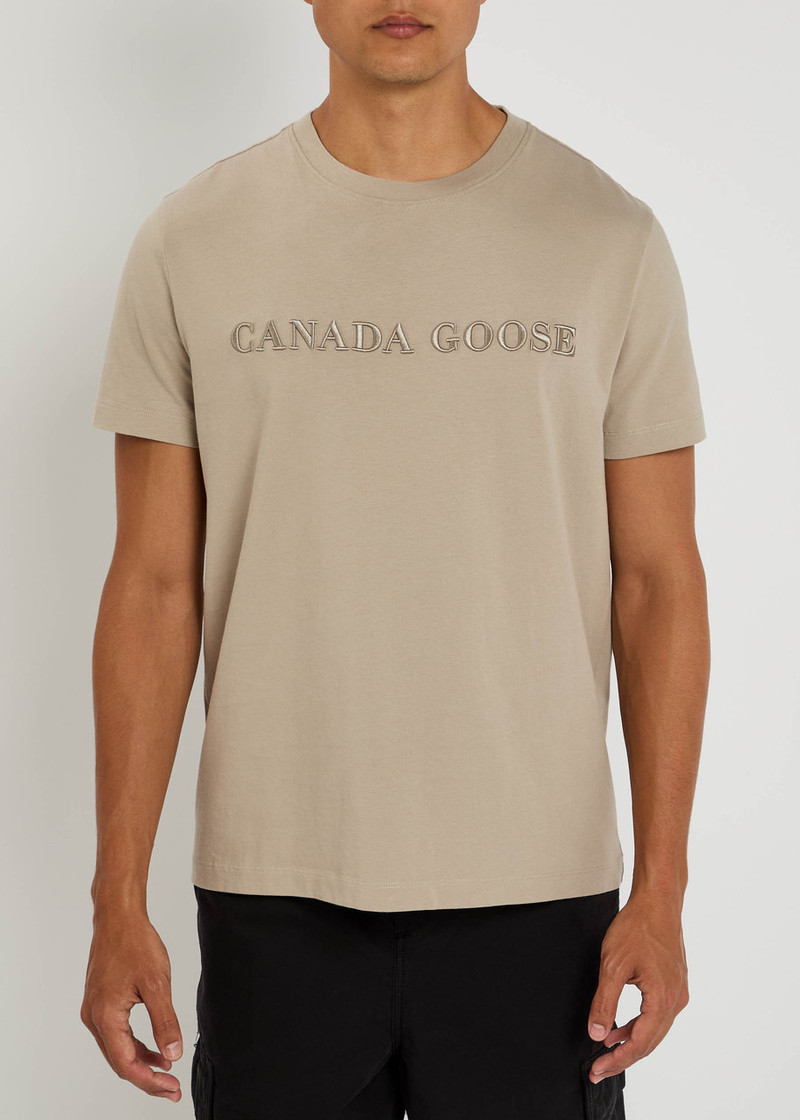 Canada Goose Canada Goose Emersen Logo-embroidered Cotton T-shirt outlook