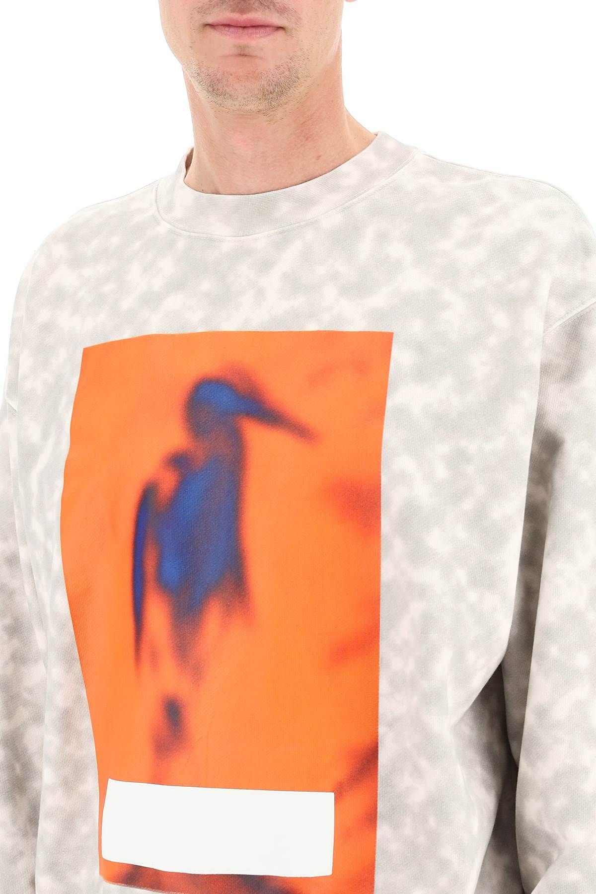 CENSORED HERON CREW NECK SWEATSHIRT - 5