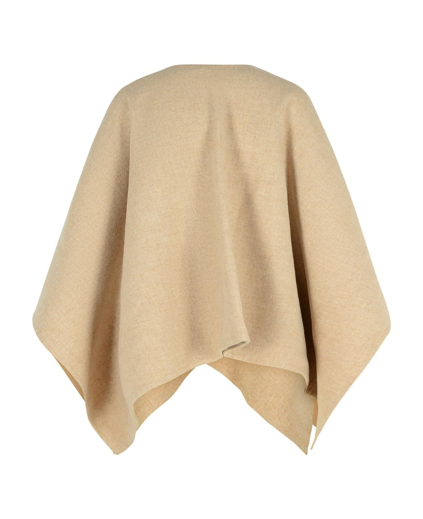 'serra' Alpaca Sand Blend Shawl - 3
