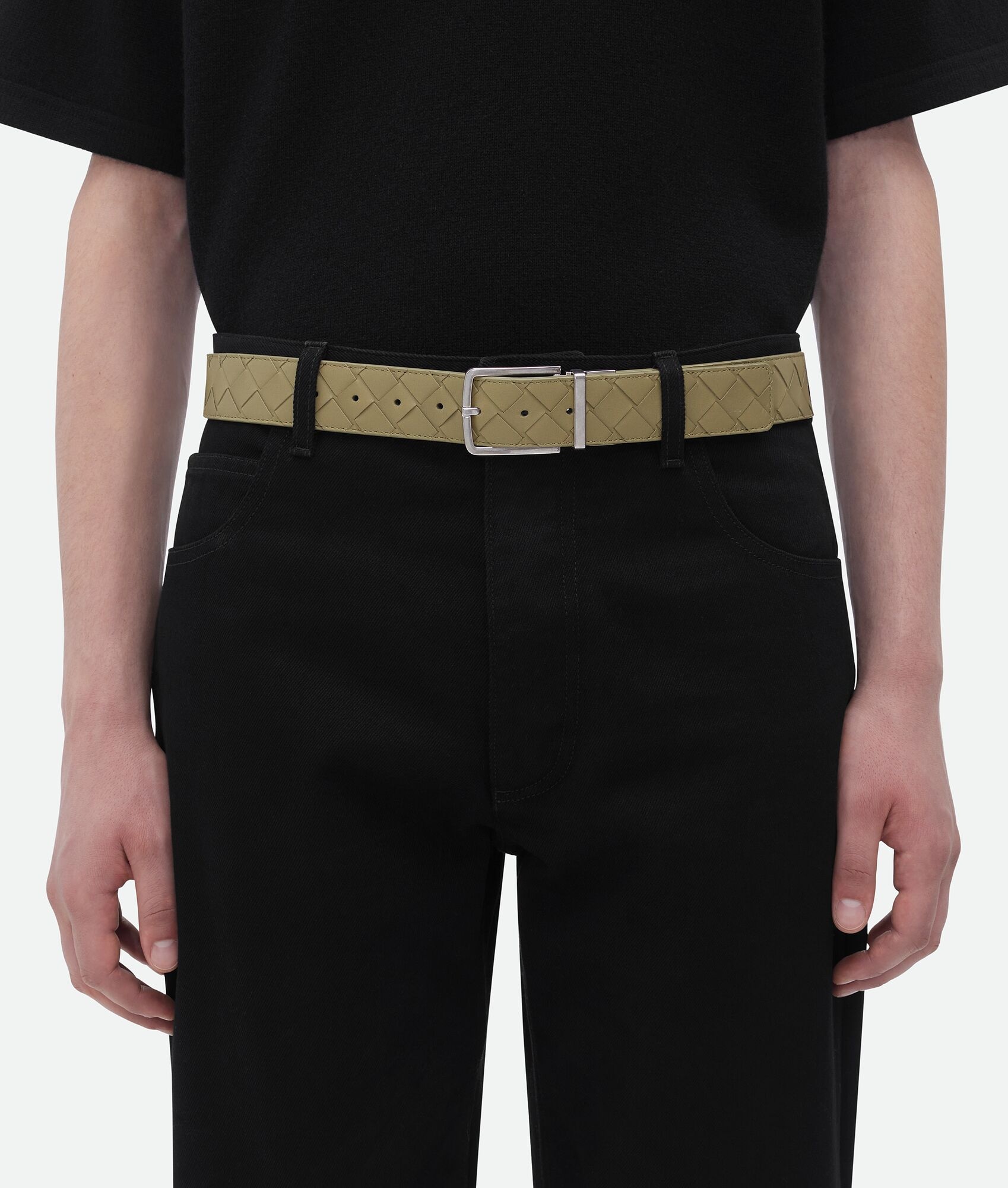 intrecciato reversible belt - 5