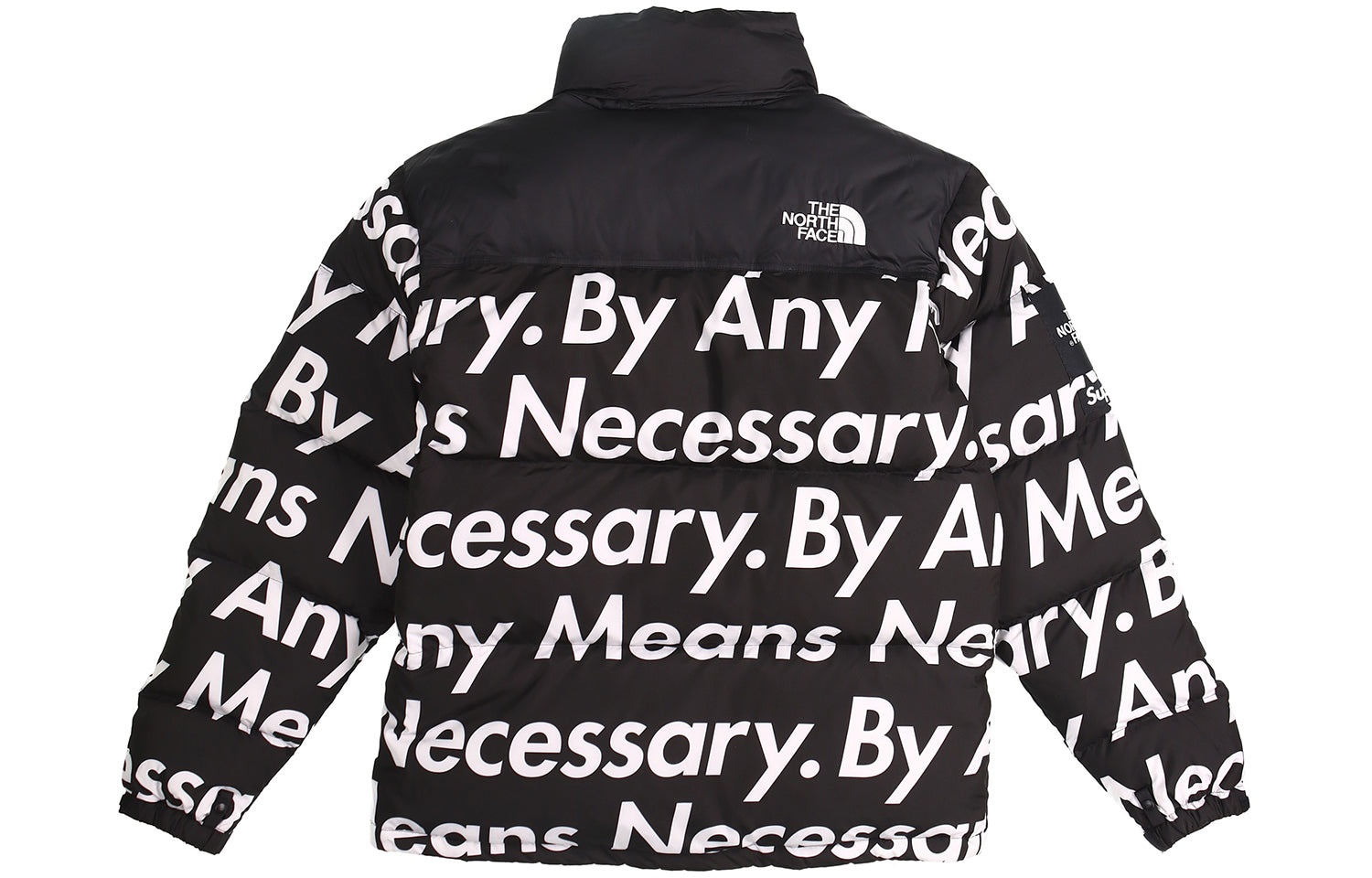Supreme FW15 X The North Face By Any Means Nuptse Jacket 'Black' SUP-FW15-620 - 2