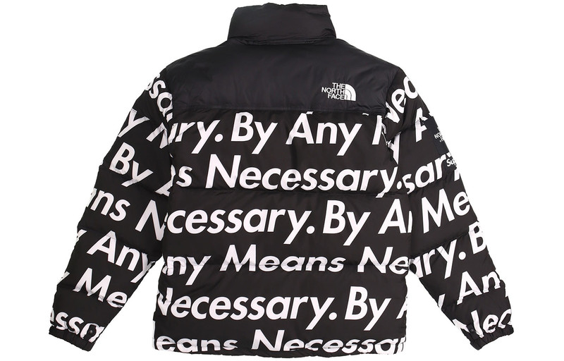 Supreme Supreme FW15 X The North Face By Any Means Nuptse Jacket 'Black' SUP-FW15-620 outlook