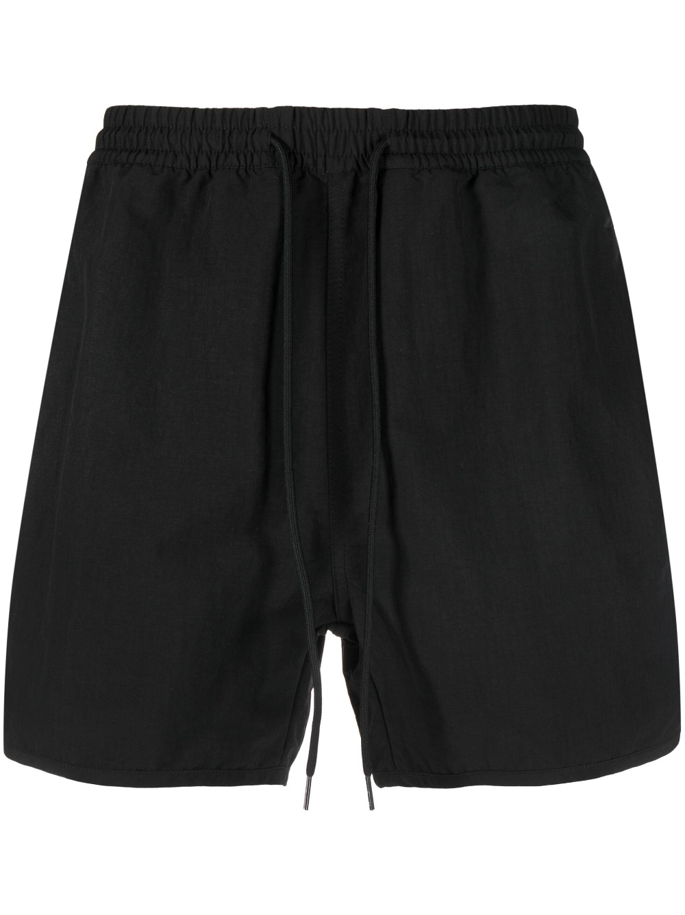 logo-patch drawstring shorts - 1