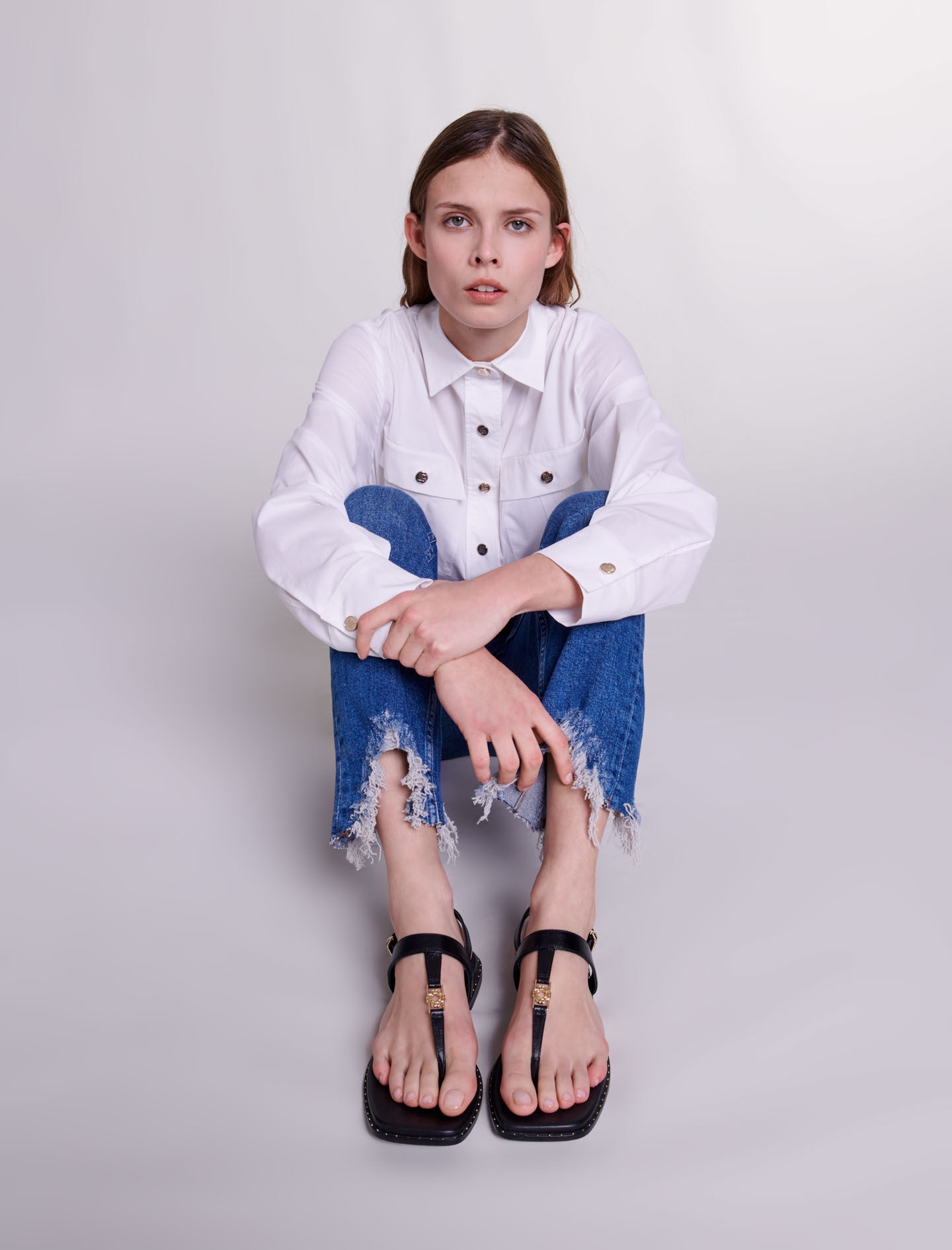 Skinny ripped jeans - 7