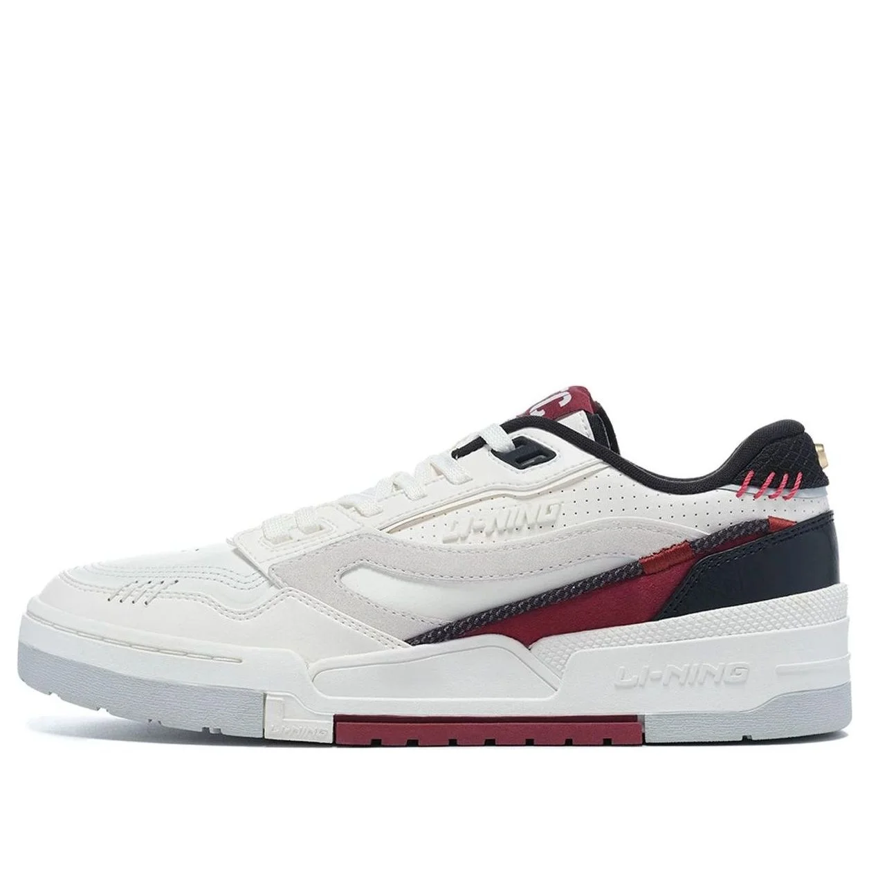 Li-Ning 001 BTC Prm 'White Burgundy' AGCT003-3 - 1