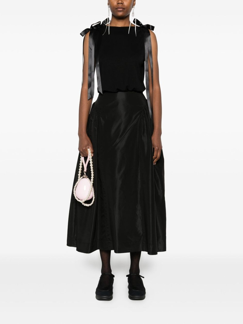 Simone Rocha bow ribbon tank top outlook