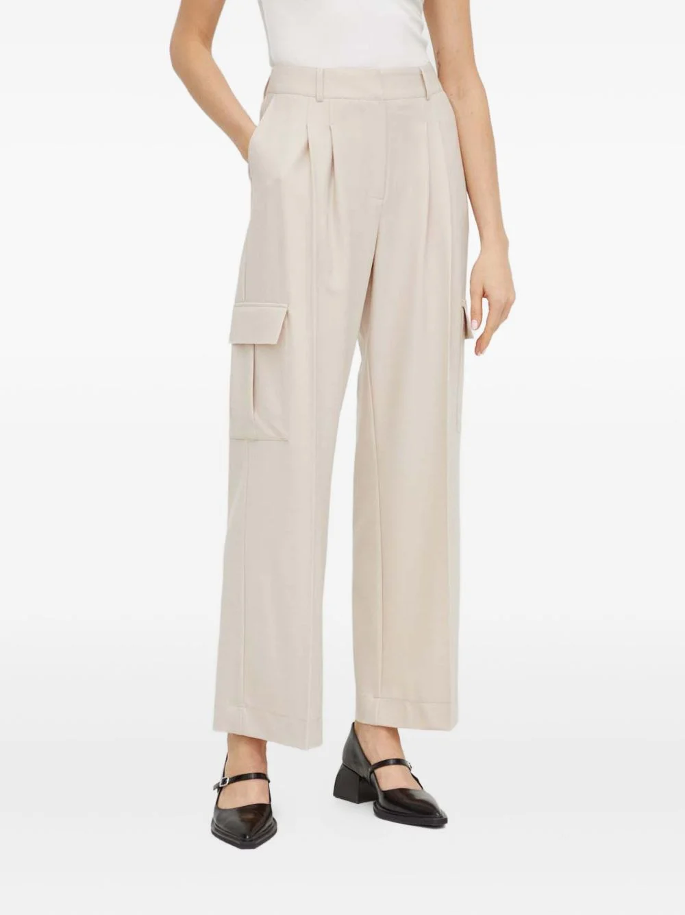 cargo-pocket trousers - 1