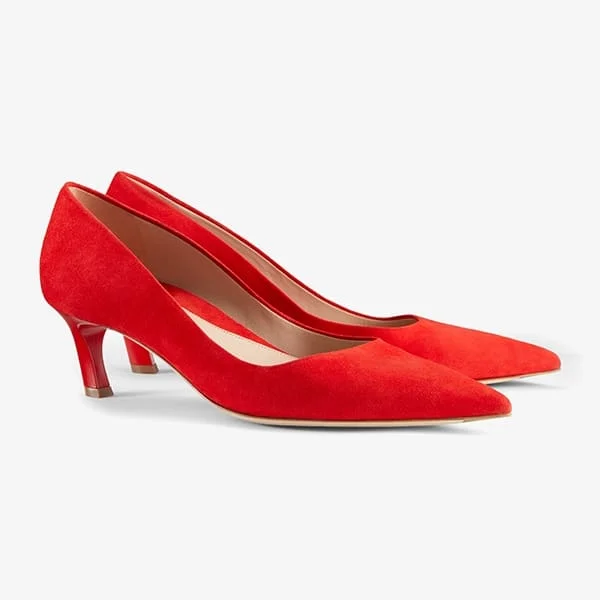 Lillian Pump - Suede - 1