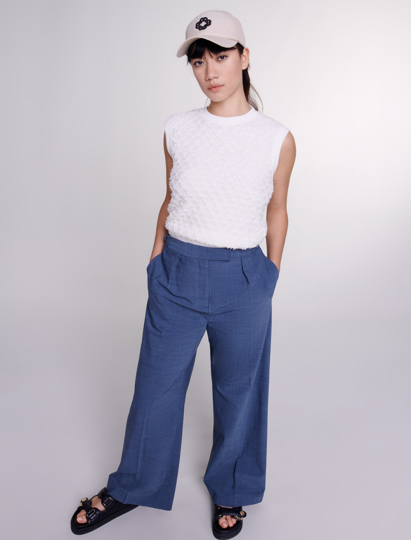 Wide-leg trousers - 4