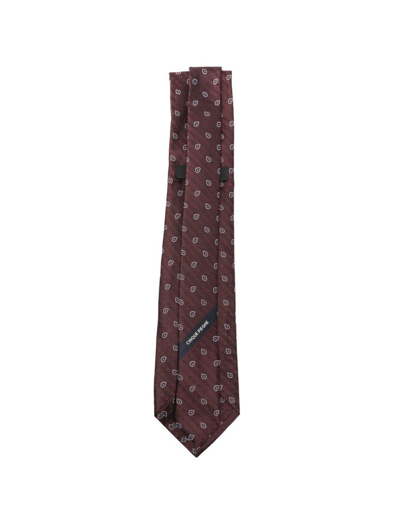 ZEGNA patterned tie outlook