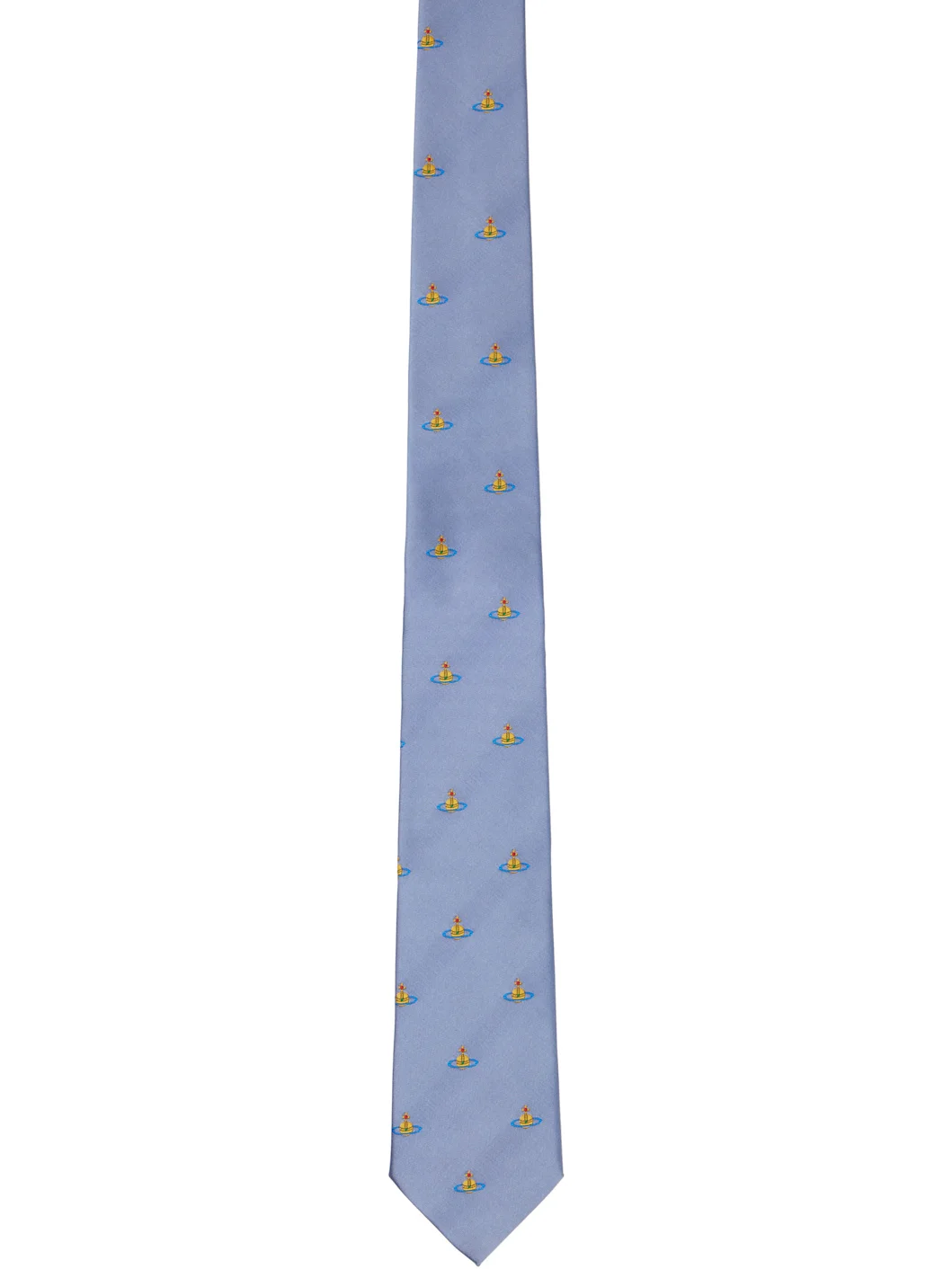 Blue Mini Orb Tie - 1