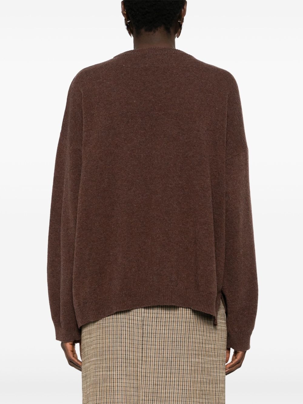 Horse Head-jacquard jumper - 4
