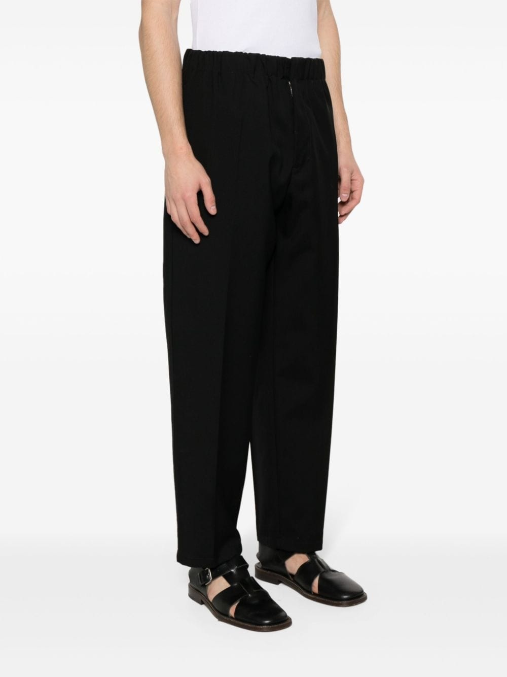 elasticated-waist trousers - 3