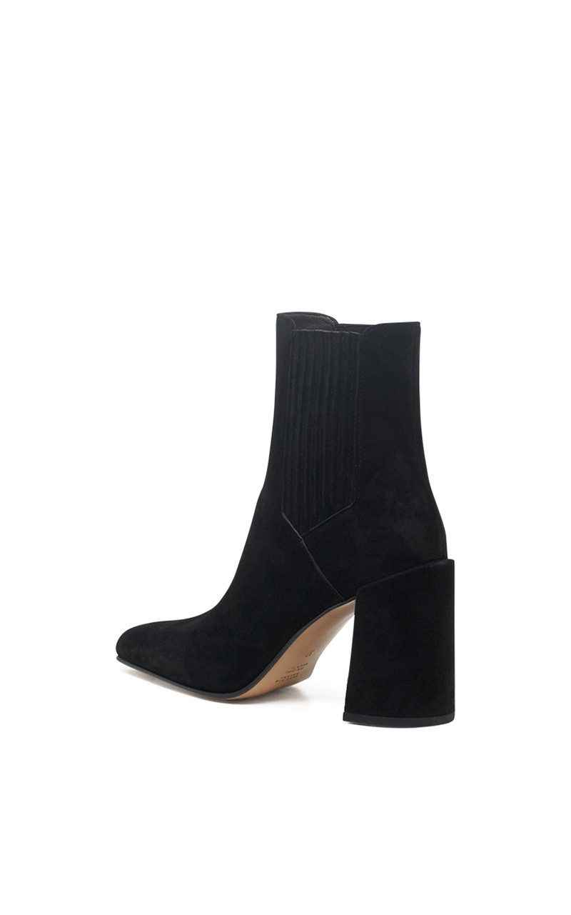 GABRIELA HEARST Luke High Heel Ankle Boot in Black Suede outlook