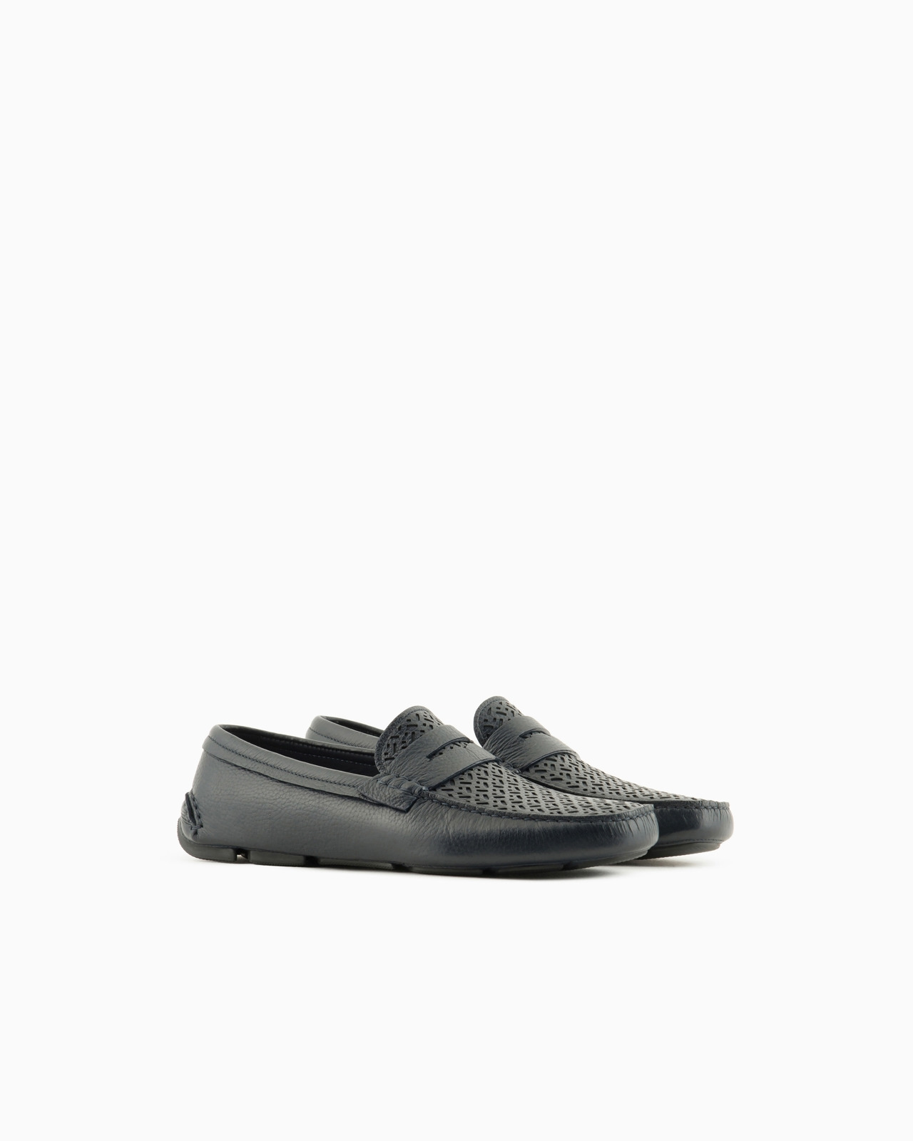 Deerskin and nappa-leather loafers - 2