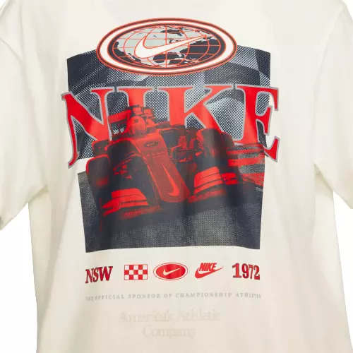 Women's Sportswear Essential Gel Americana Tee-White - 3