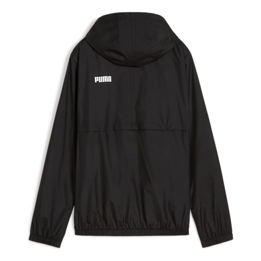 (WMNS) PUMA Essentials Solid Windbreaker Jacket 'Black' 847494-52 - 2