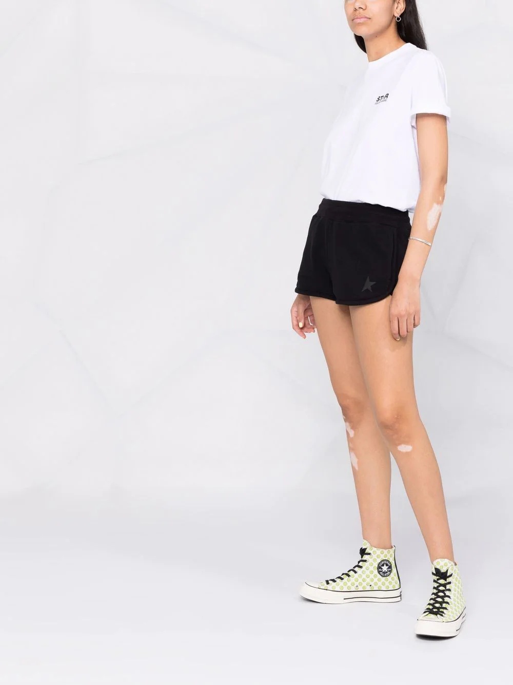 elasticated short-shorts - 6