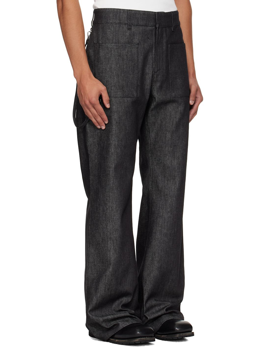 Black 2-Pocket Jeans - 2