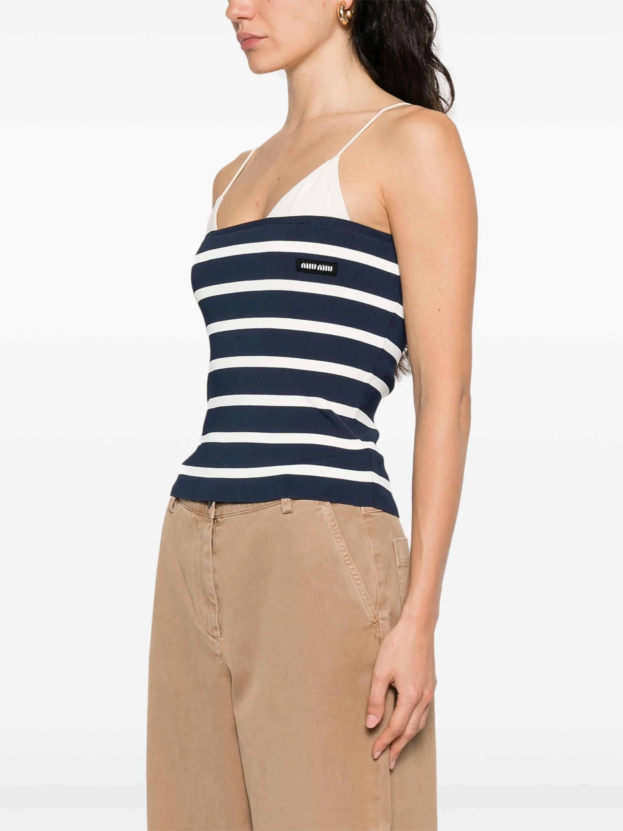 Miu Miu Striped Top - 2