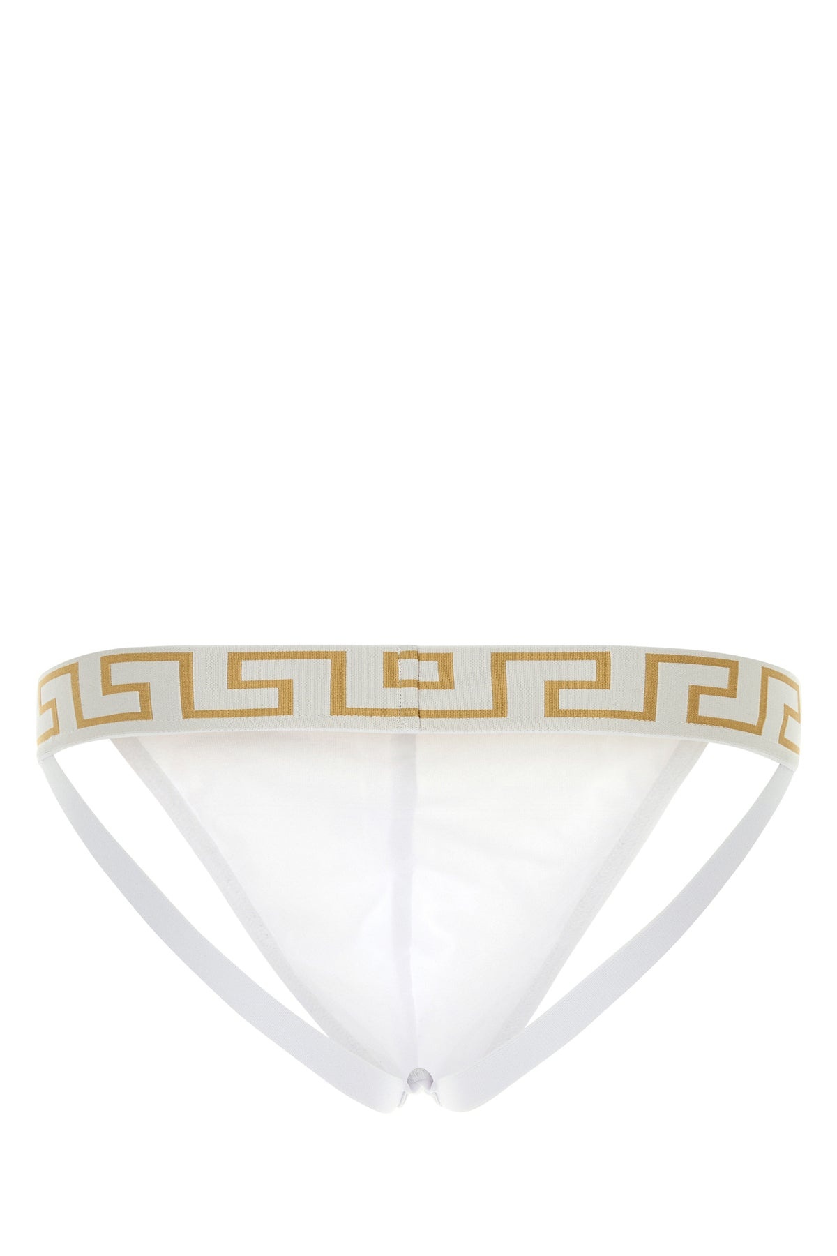 White stretch cotton brief - 2