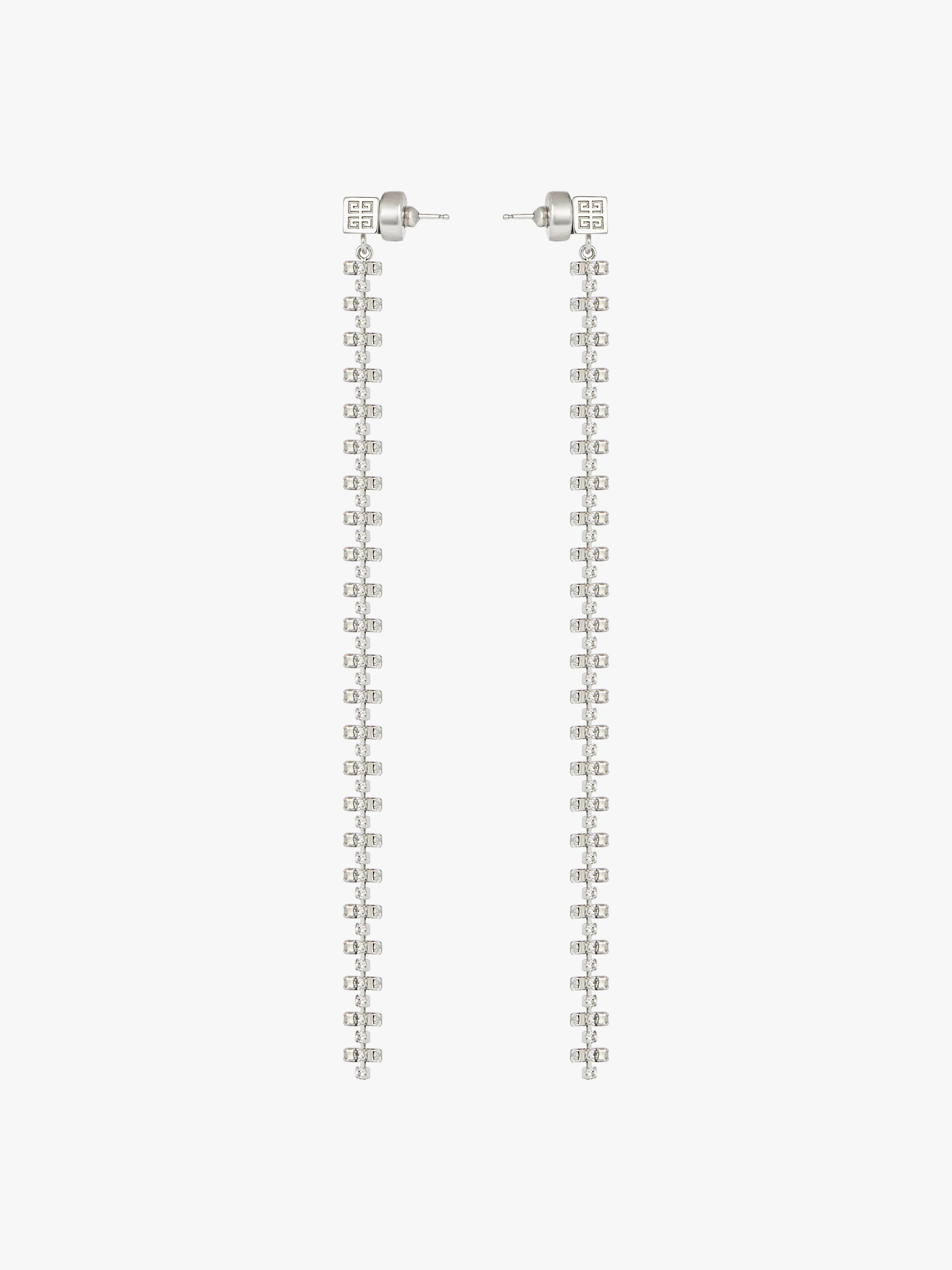 4G CRYSTAL EARRINGS - 4
