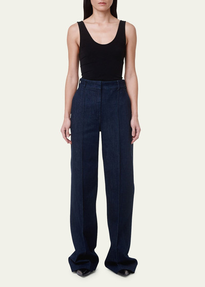 Another Tomorrow High Rise Denim Trousers outlook