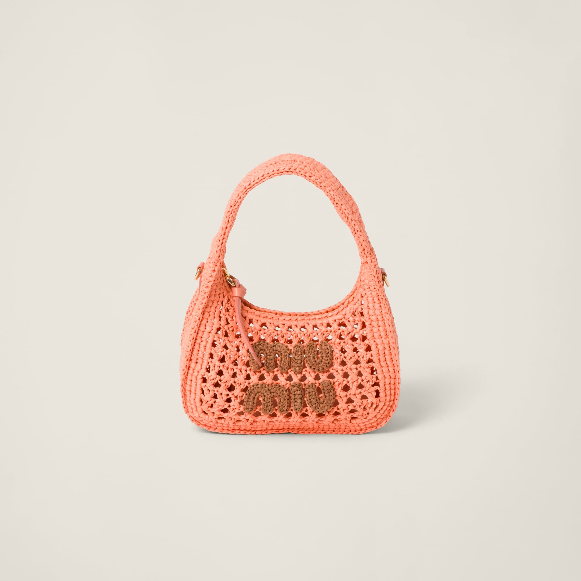 Wander woven fabric hobo bag - 1