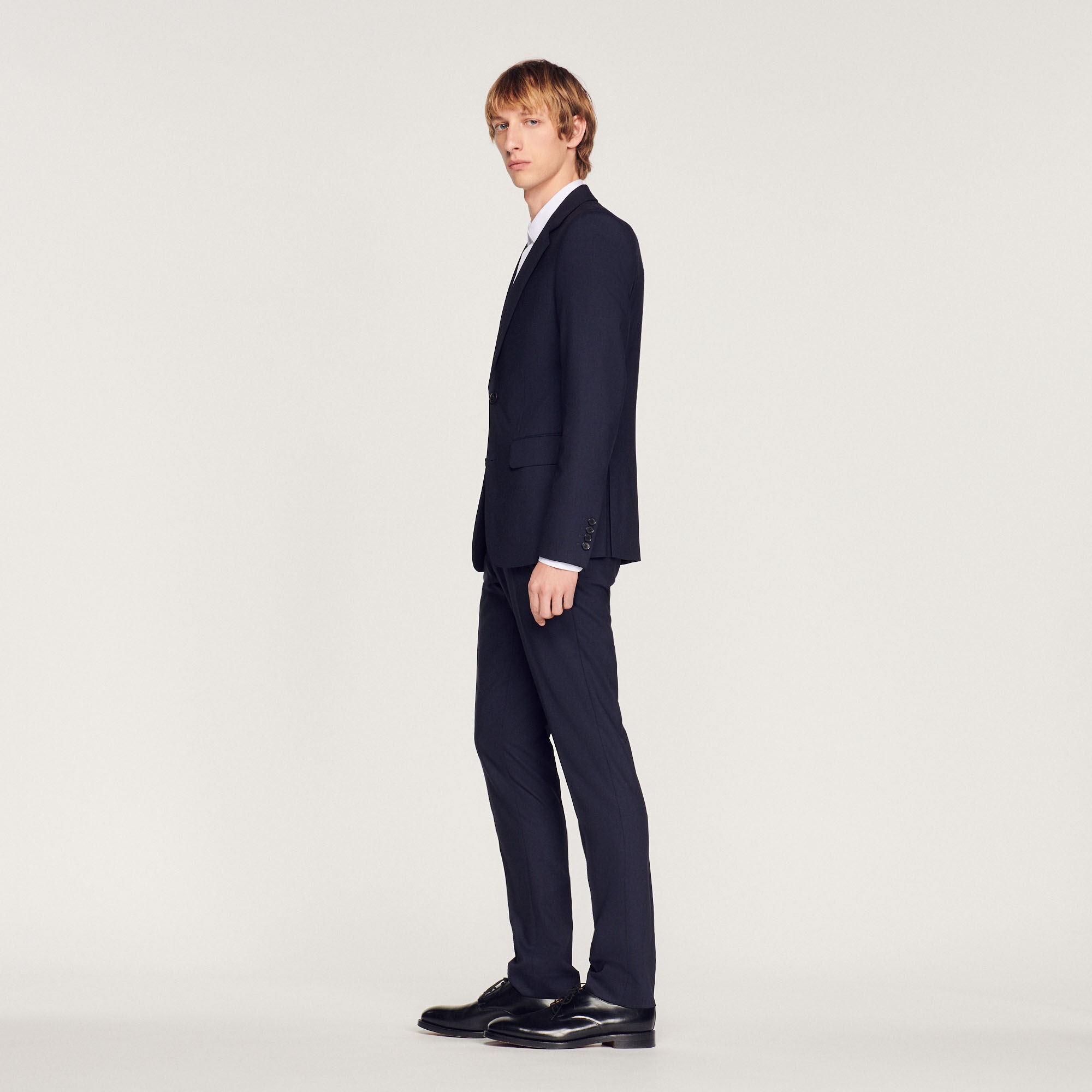 STRETCH WOOL SUIT JACKET - 6