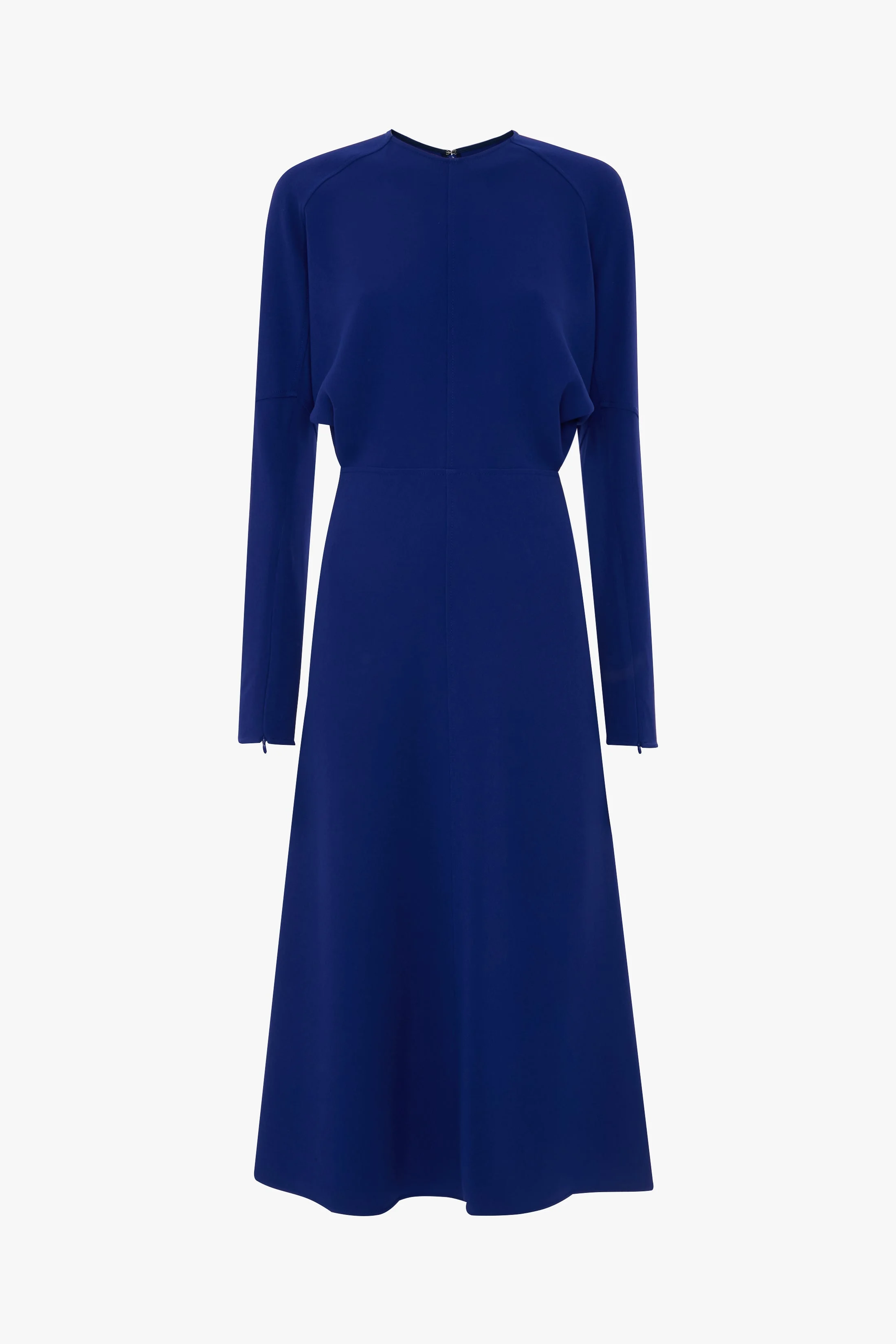 Dolman Midi Dress In Bright Indigo - 1