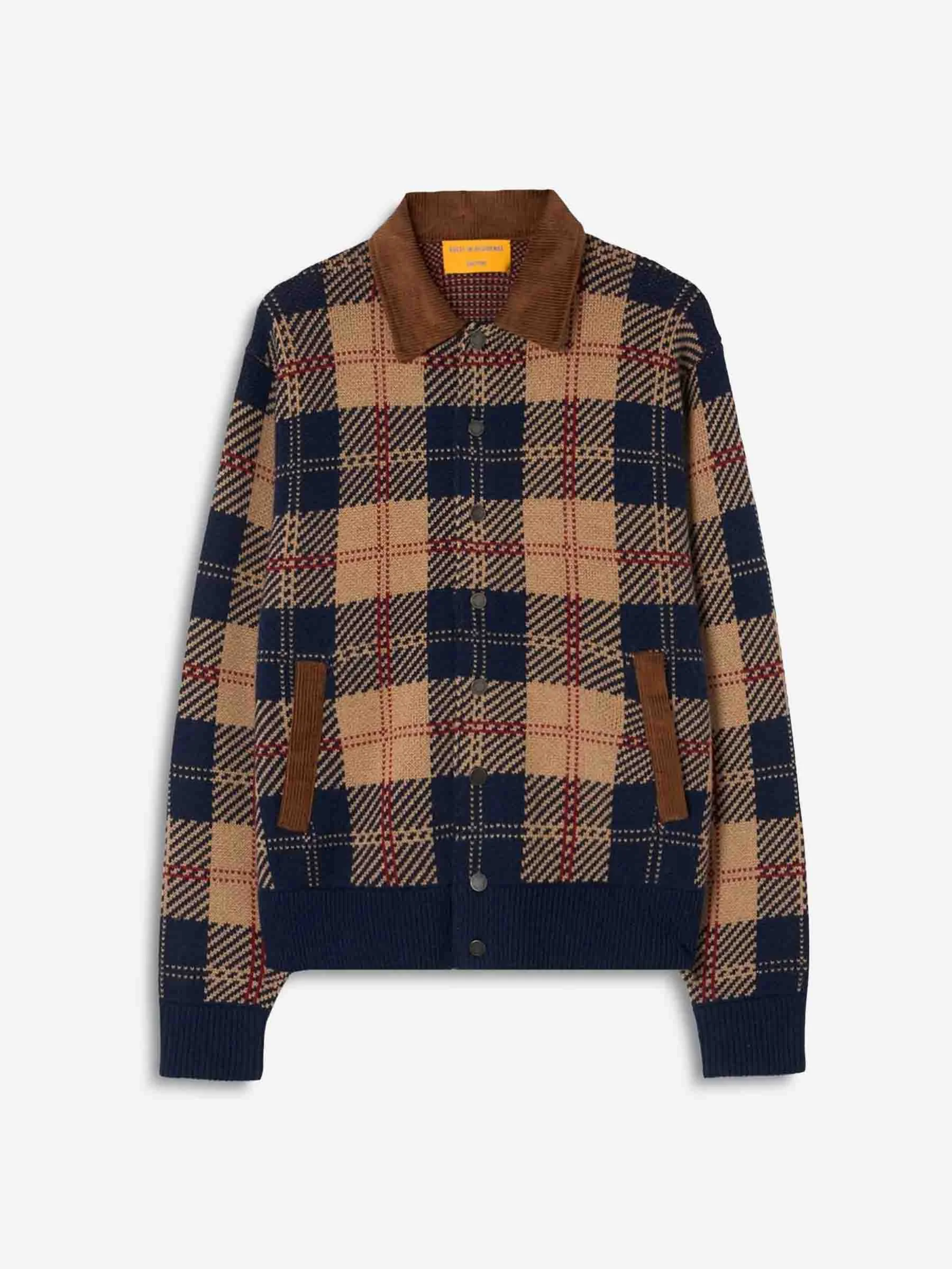 TARTAN BOMBER JACKET - 1