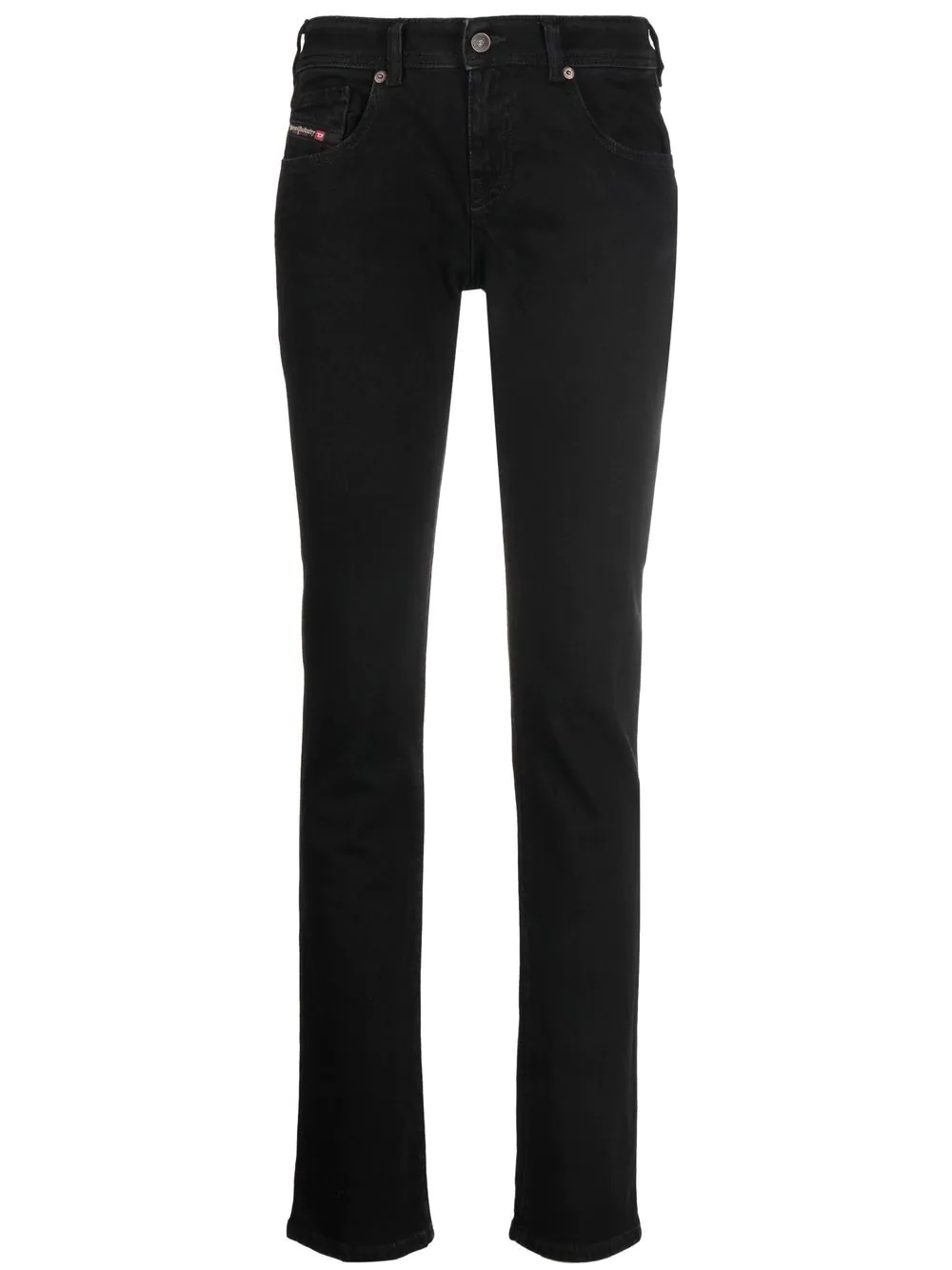 straight-leg low-rise jeans - 1