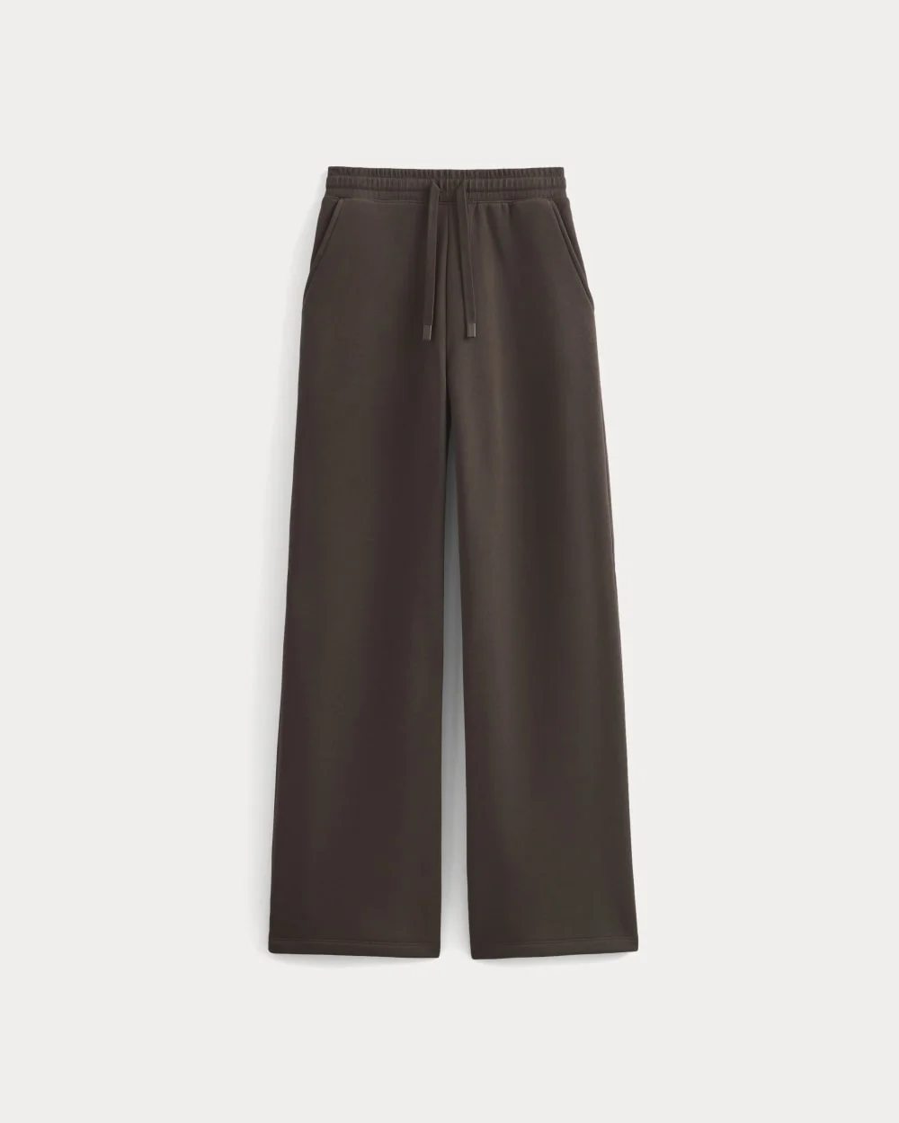 LUXE FLEECE WIDE-LEG SWEATPANT - 1