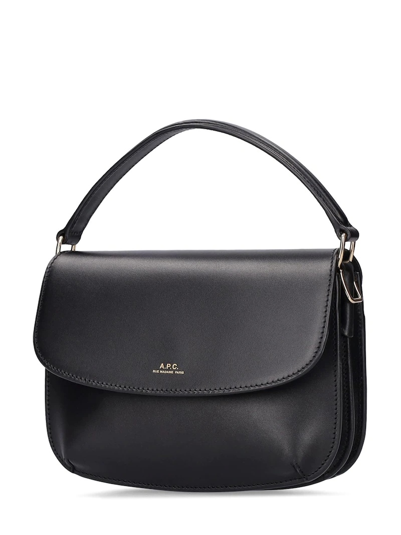 MINI SAC SARAH SMOOTH LEATHER BAG - 4