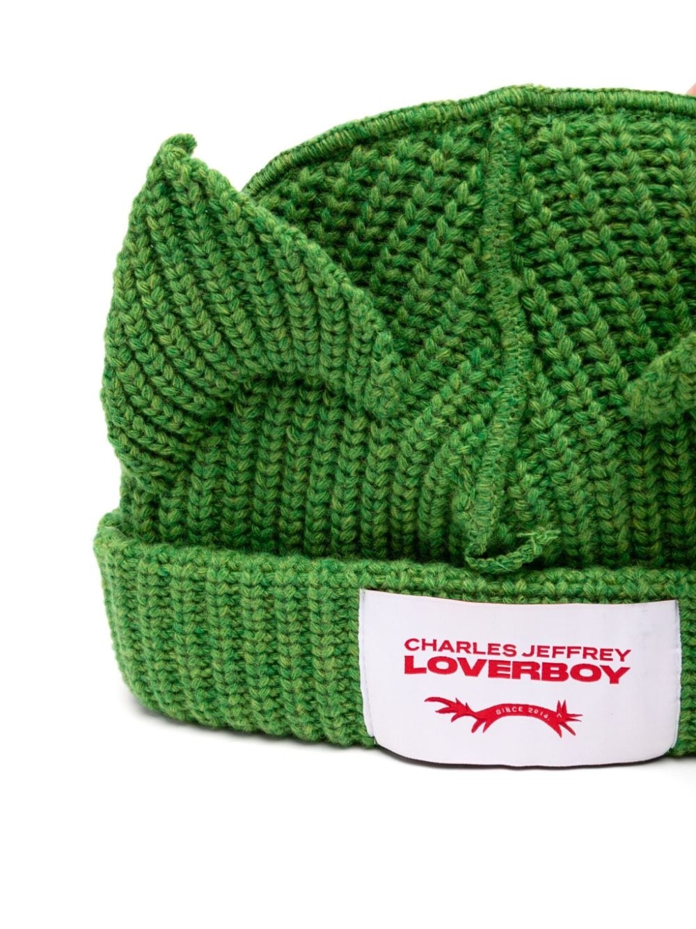 CHUNKY EARS BEANIE (GREEN) - 2