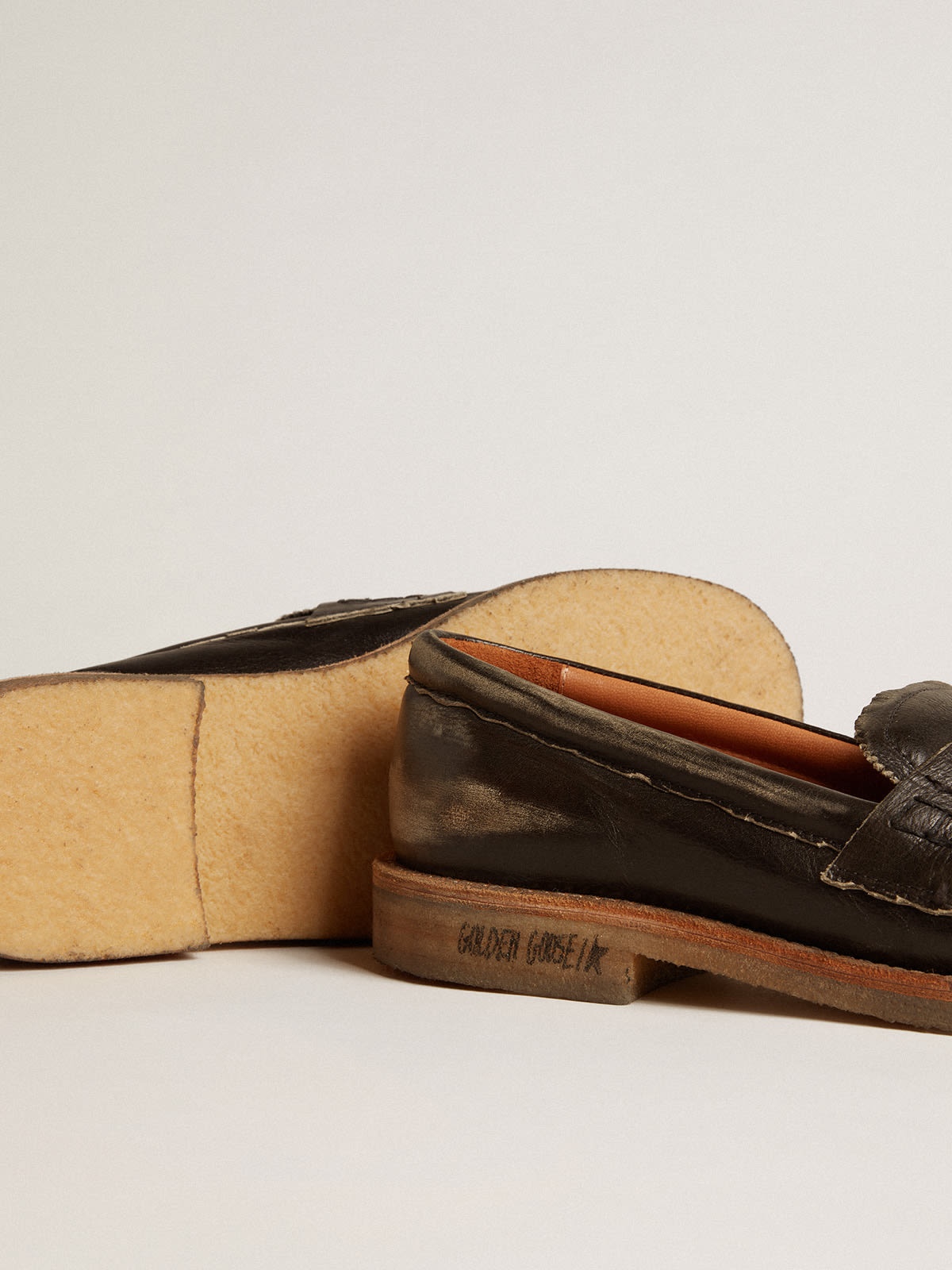 Women’s Jerry loafer in black leather - 3