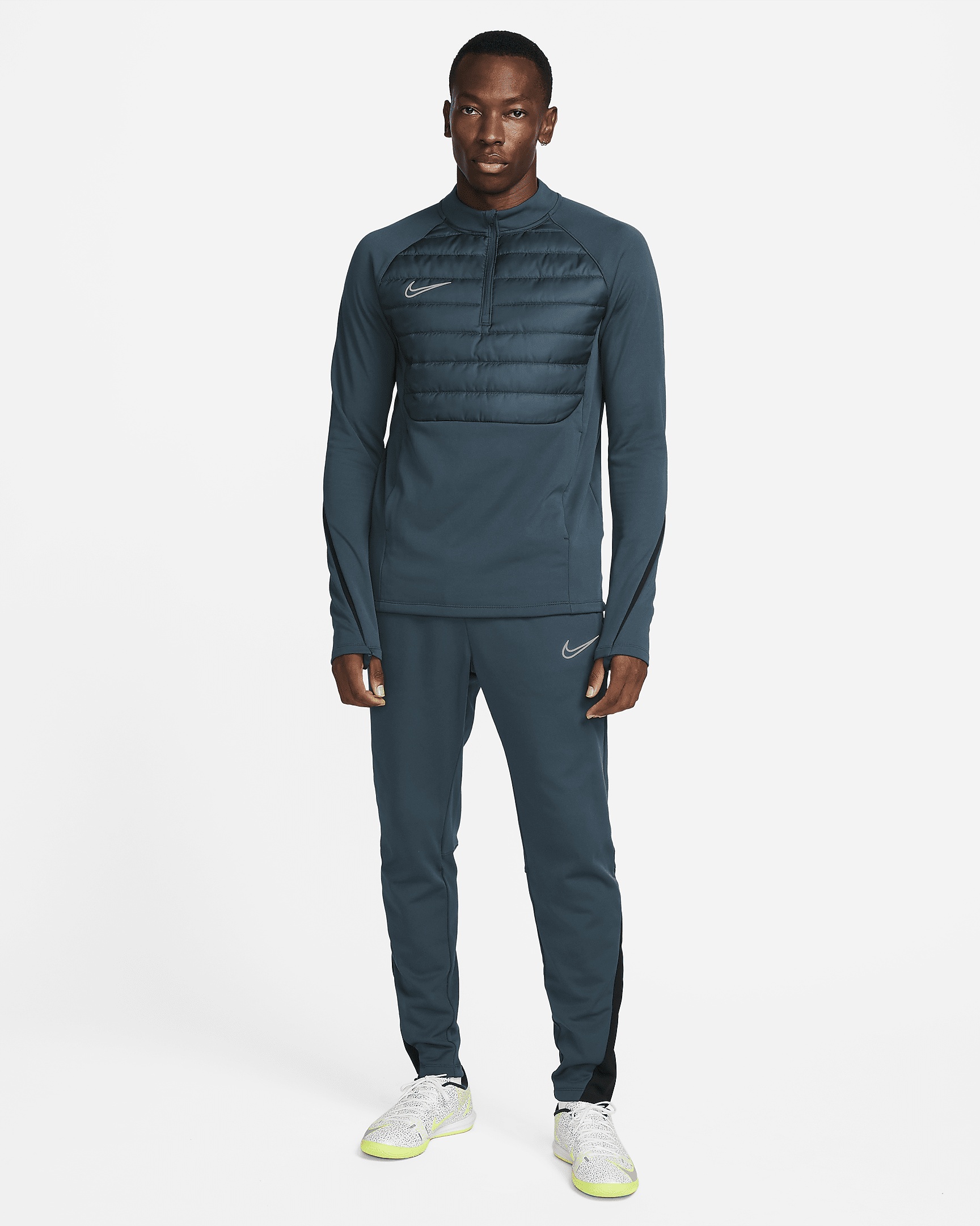 Nike Academy Winter Warrior Men's Therma-FIT 1/2-Zip Soccer Top - 6