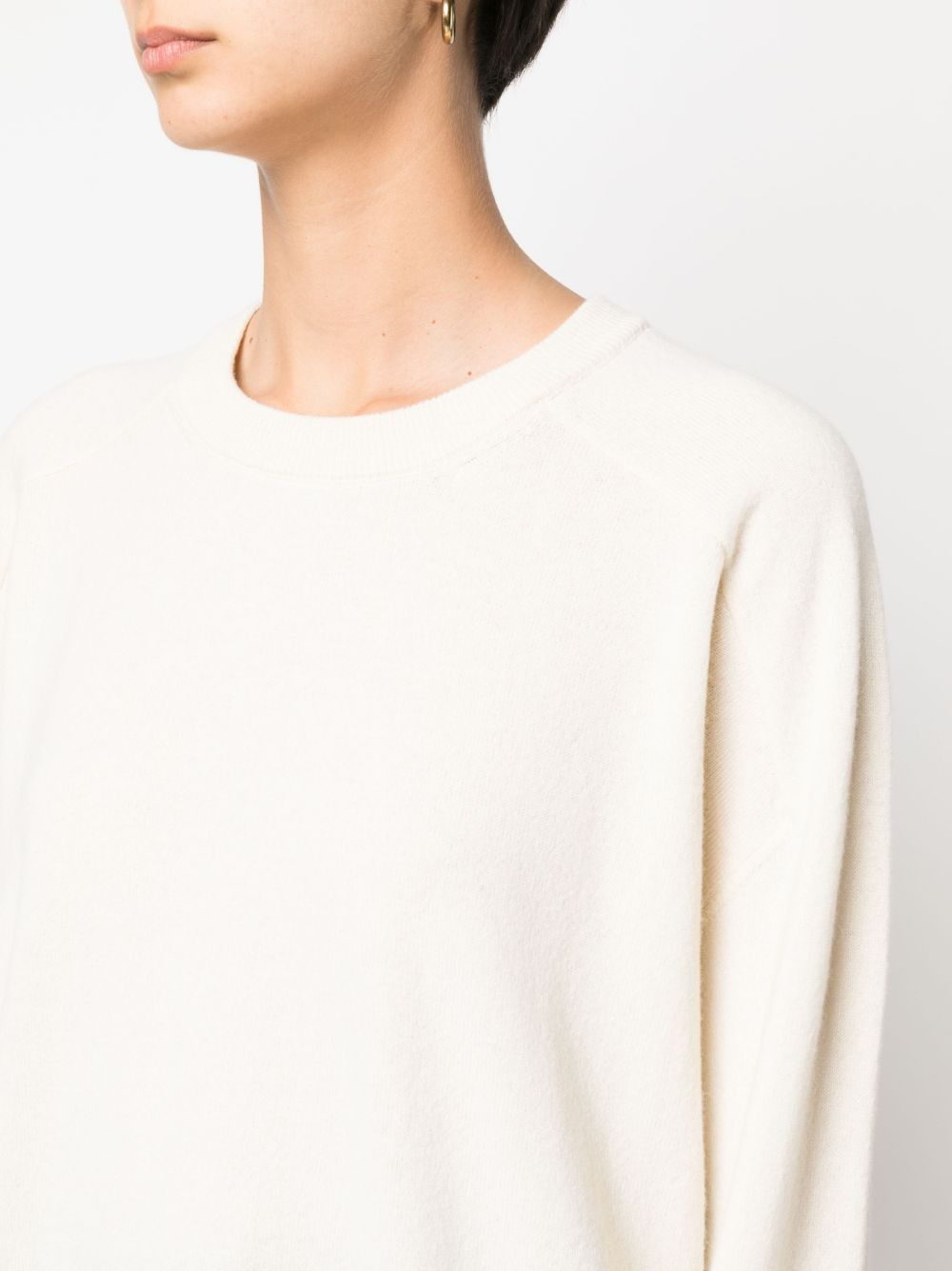 ribbed-knit cashmere jumper - 5