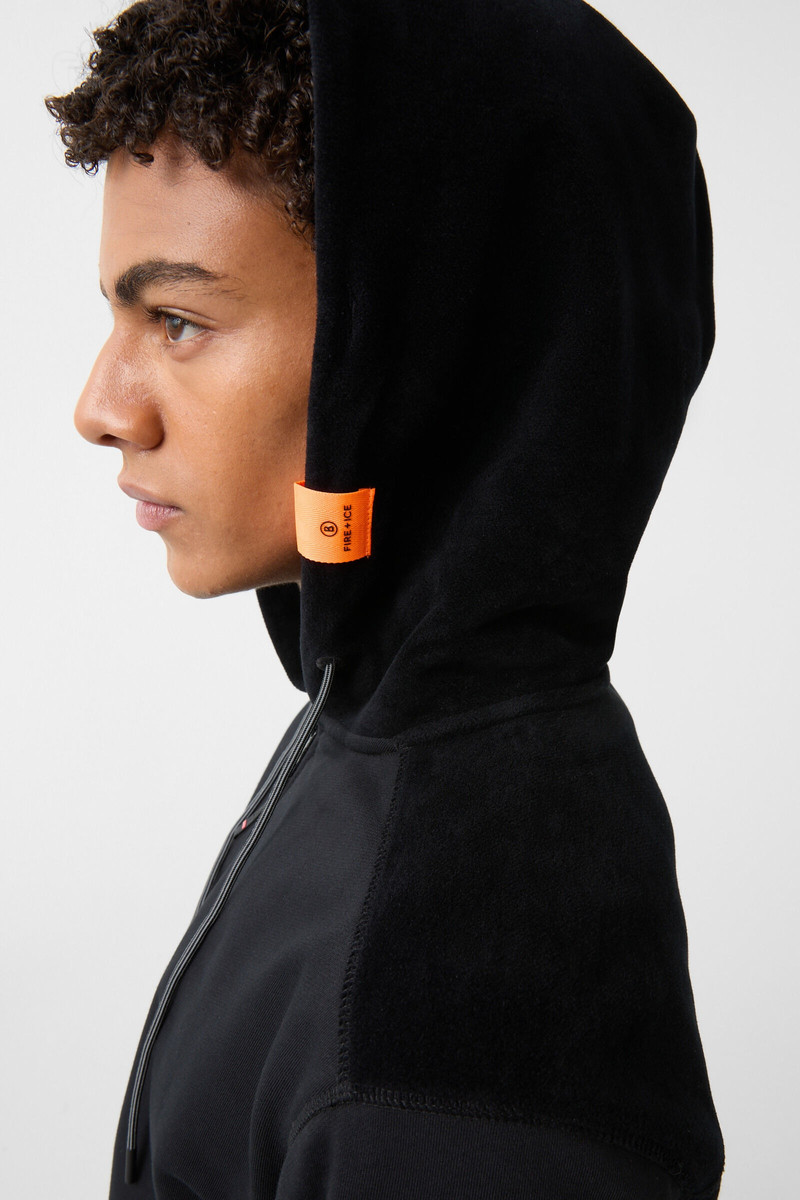 Kano Sweatshirt jacket in Black 4