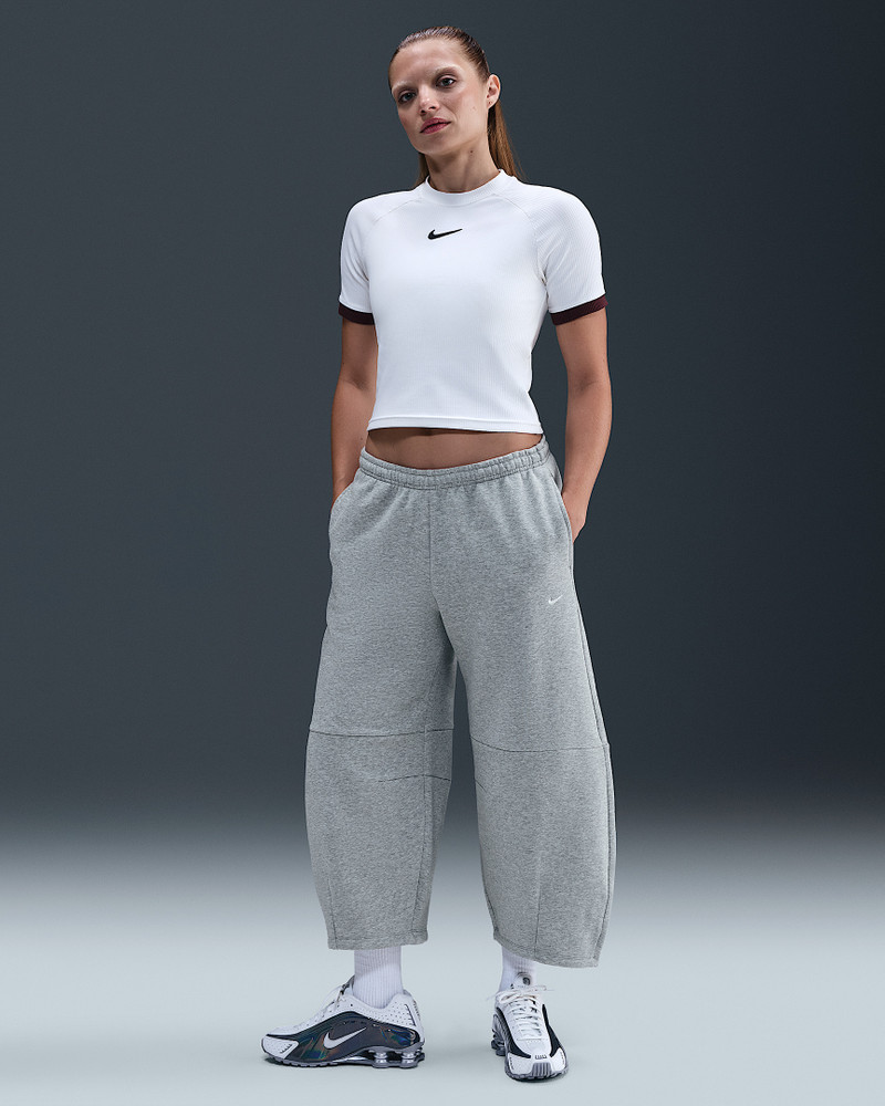 Nike Sportswear Phoenix Fleece Women's Loose Mid-Rise Barrel Pants 1