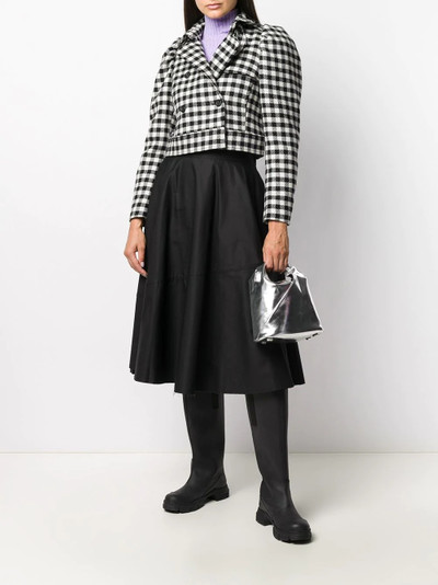 MM6 Maison Margiela high-waisted pleated skirt outlook