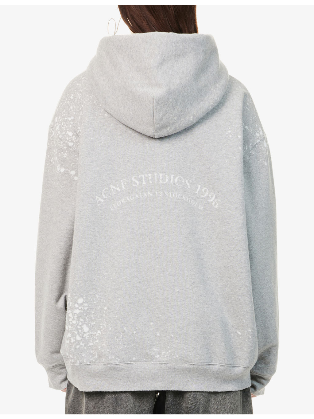 Internal-Fleece Relaxed-Fit Cotton-Blend Hoodie - 4