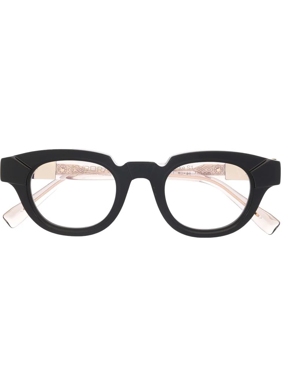 square-frame glasses - 1