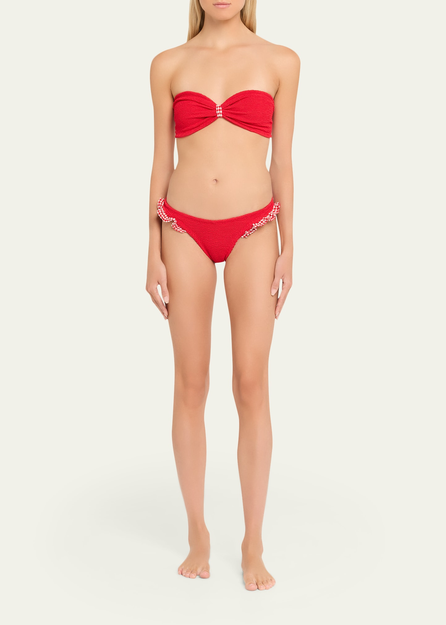 Jean Two-Piece Bikini Set - 2