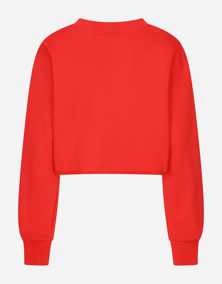 Jersey sweatshirt with “Dolce & Gabbana” print - 2