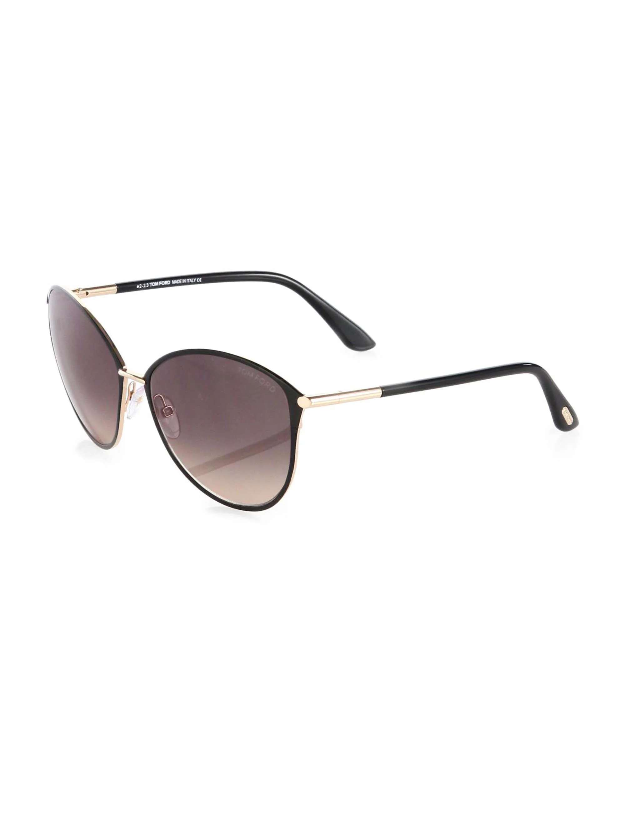 Women's Penelope Cat-Eye Sunglasses - Black - 1