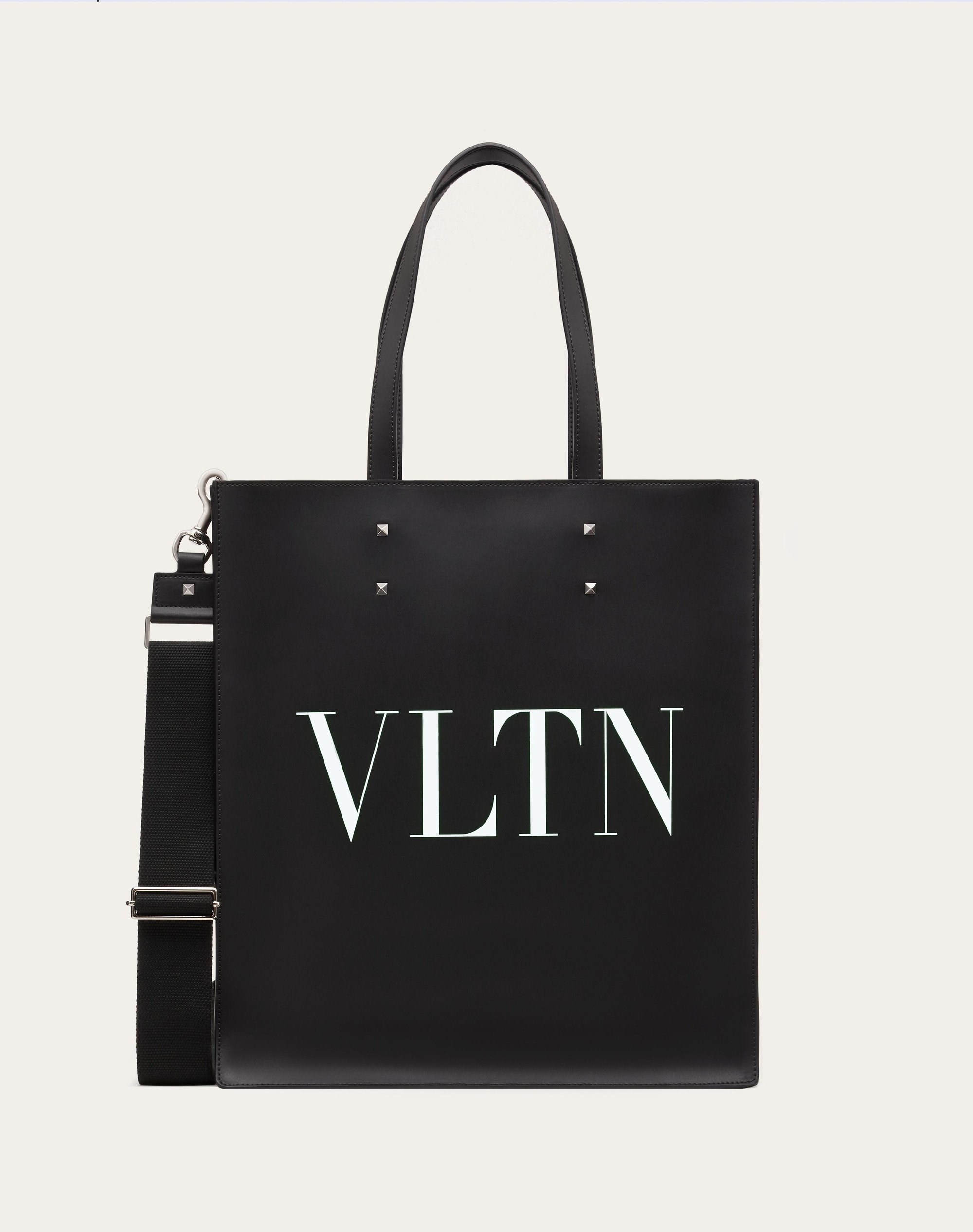 VLTN LEATHER TOTE BAG - 1